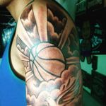 Basketball, a gift from heaven. (via IG - vermytrinidadtattoo) #Basketball #BasketballTattoo #BasketballTattoos #NBA