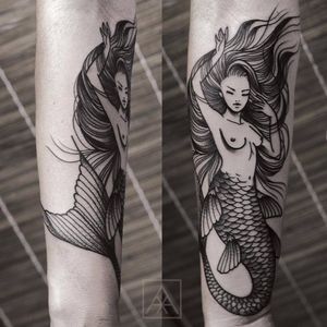 #MaxwellAlves #Mermaid #Sereia #blackwork #tatuadoresbrasileiros #tatuadoresbr
