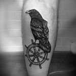 #BruscioPrado #corvo #crow #timão #navio #blackwork #tatuadoresbrasil #tatuadoresbrasileiros #tatuadoresbr #pontilhismo