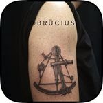 Sextant Tattoo by Brucius #sextant #nauticaltattoos #sailortattoos #Brucius