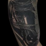 Horse tattoo by Jumilla Olivares #JumillaOlivares #blackandgrey #realistic #horse #dark