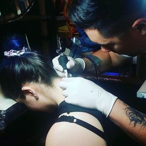 Mini Webb/Instagram #nape #tattooing