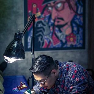 K Lee @KTattooing #KLee #KTattooing #Neotradicional #Tradicional #Seoul #Korea #Tattooer #Tattooing #Tattooartist