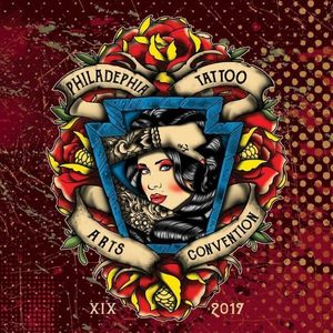 Villain Arts Philadelphia Tattoo Arts Convention 2017 poster (via Villain Arts)