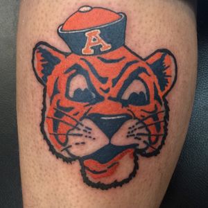 Auburn Tigers. (via IG - brandy.g.art) #CollegeSports #NCAA #Auburn #AuburnUniversity