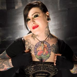 Kim Garcia, Musink 2010 (Photograph: Leonard Oritz) #Musink #TattooConvention