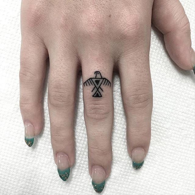 Ring Finger Tattoo Portraits at Best Price in Karnal | New Tattoo Point  Studio