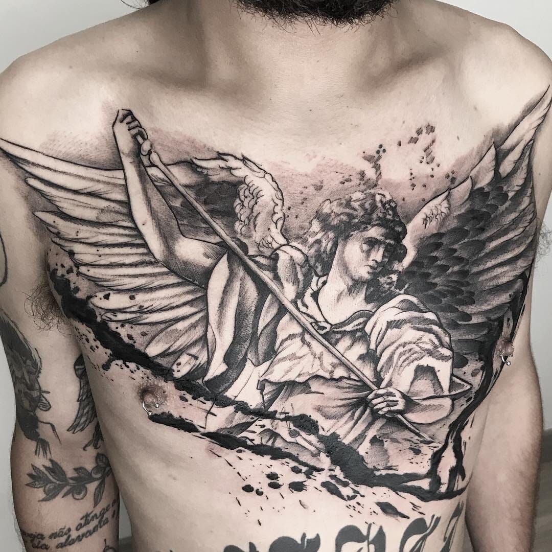 Tattoo uploaded by Luiza Siqueira • Anjo #LeoDionizio #tatuadoresdobrasil # brasil #brazil #brazilianartist #pontilhismo #dotwork #fineline #anjo  #angel #sketchstyle #estilorascunho #boy #garoto #menino #men #homem •  Tattoodo
