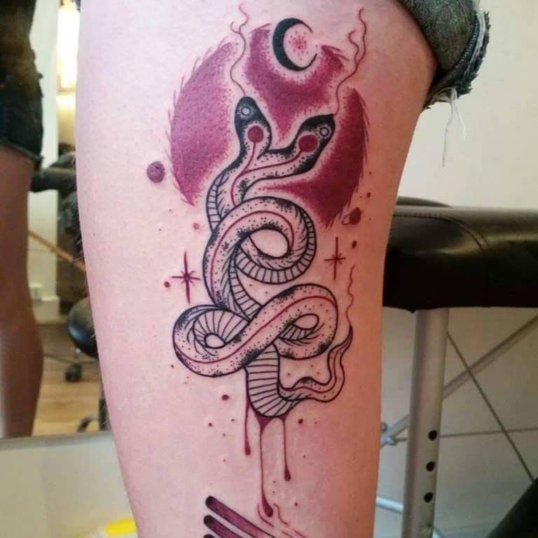 Update more than 68 gemini snake tattoo best  thtantai2