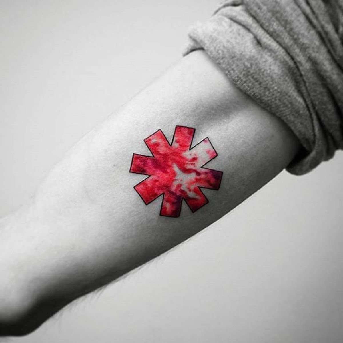 red hot chili peppers symbol tattoo