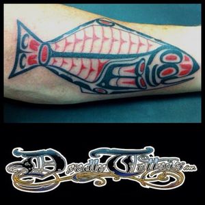 Pacific Northwest native inspired halibut by Deano Roberston (via IG -- deano_robertson) #deanorobertson #halibut #fish