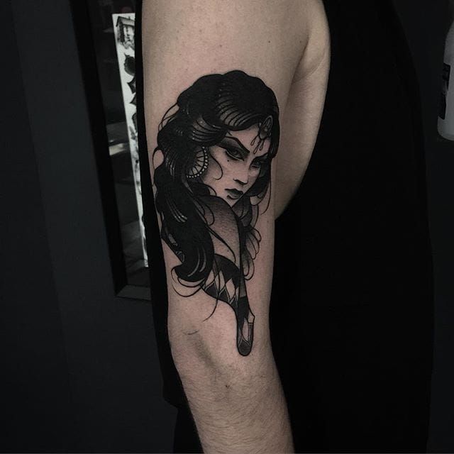 Tattoo by Pari Corbitt | Ink tattoo, Beauty tattoos, Tattoos