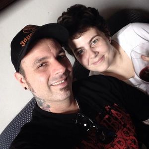 Gustavo Silvano, mestre do Tradicional Americano e sua esposa Laila Raeder, especialista em fine line! #DiaDosNamorados #CasaisTatuados #amorEtinta #paixão #TodaFormaDeAmor #brasil