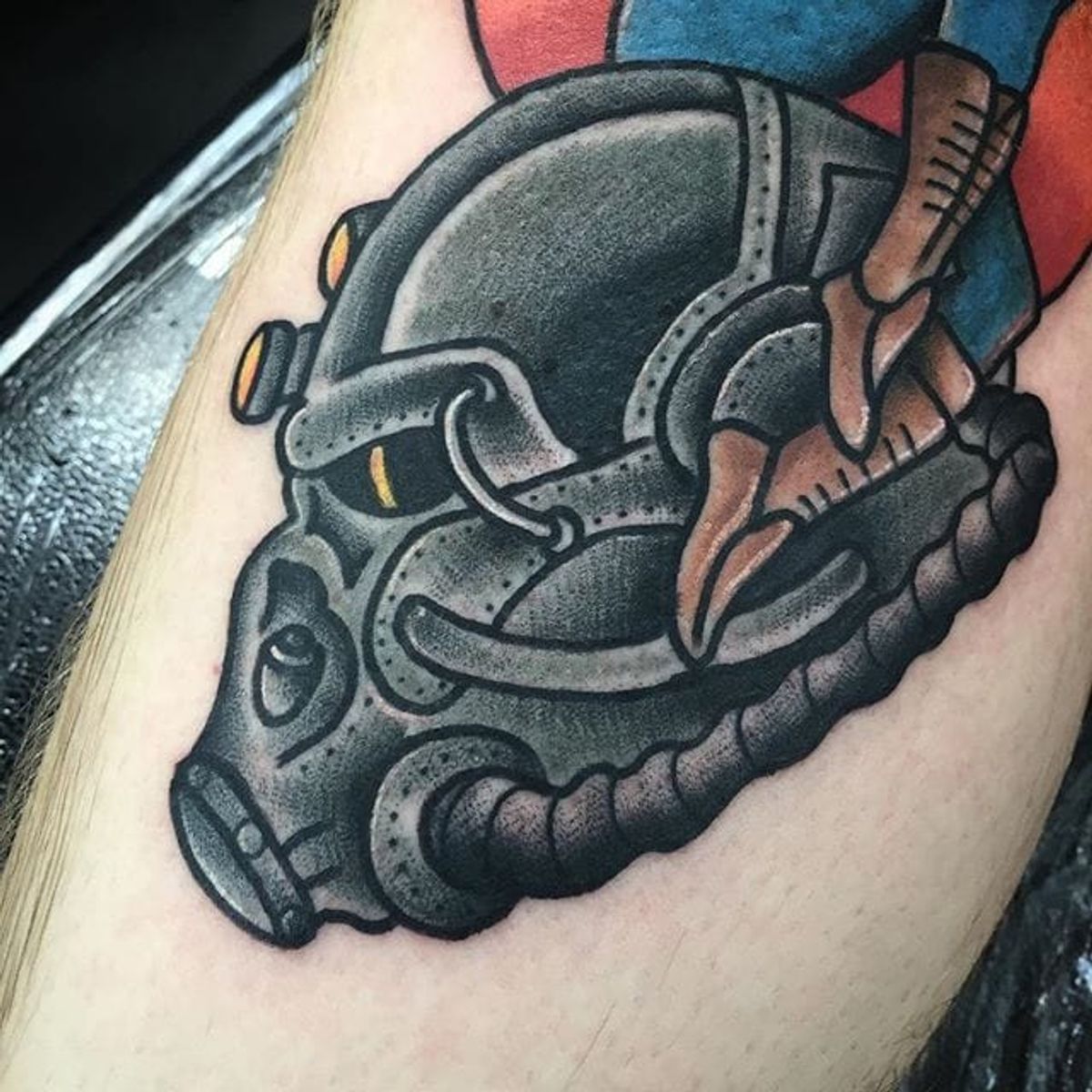 Tattoo uploaded by Robert Davies • Brotherhood of Steel Tattoo by