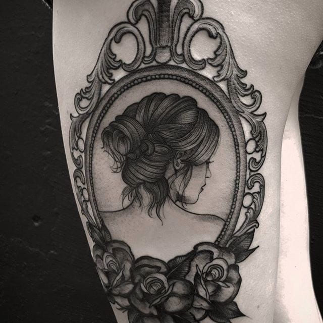 Victorian style tattoo by TatjanasCreations on DeviantArt