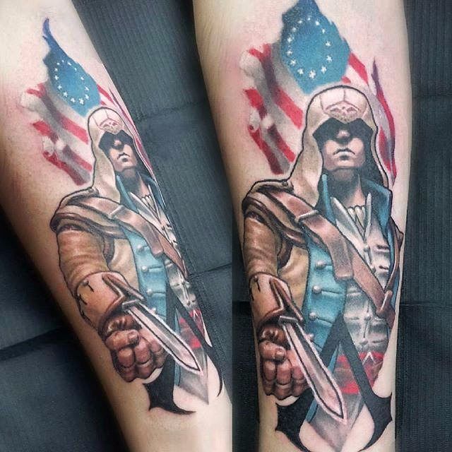 Assassin's Creed 3  Assassins creed tattoo, Tattoos, Nerd tattoo