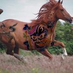 Tattooed horse #horse #tattooedhorse #animal #tattooedanimal #tattooinspo
