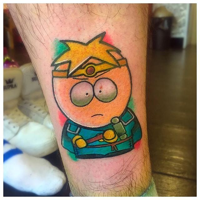 South Park Sleeve tattoo