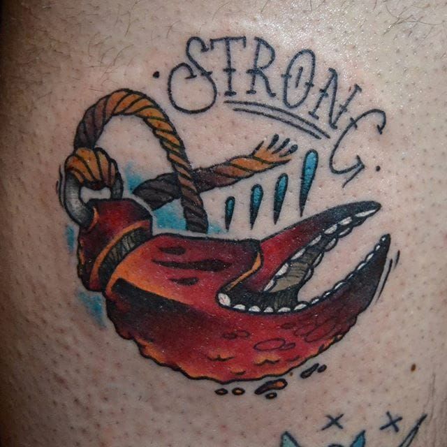 Lobster Claw tattoo