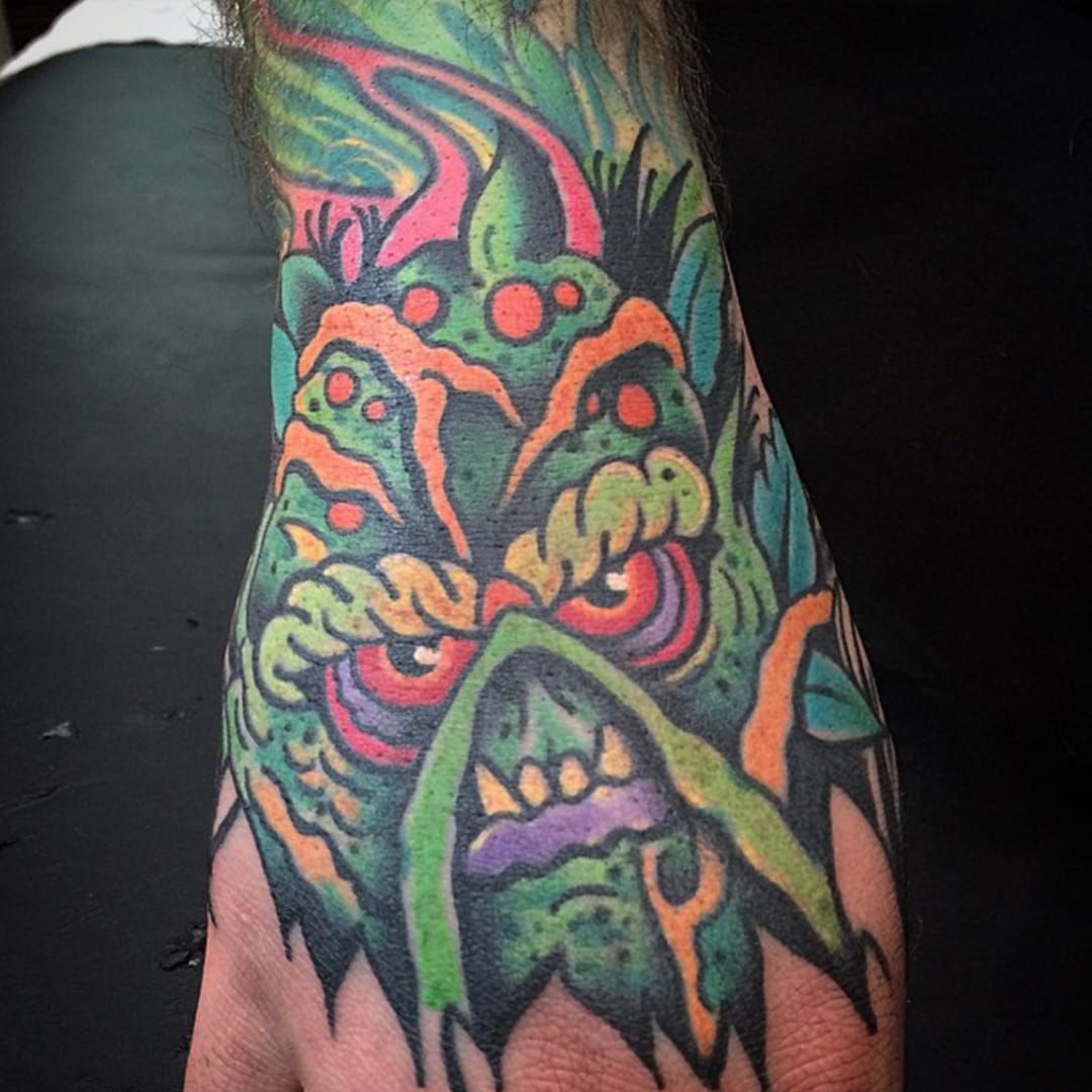Swamp thing tattoo  Advent Tattoo Studio and Art Gallery  Facebook