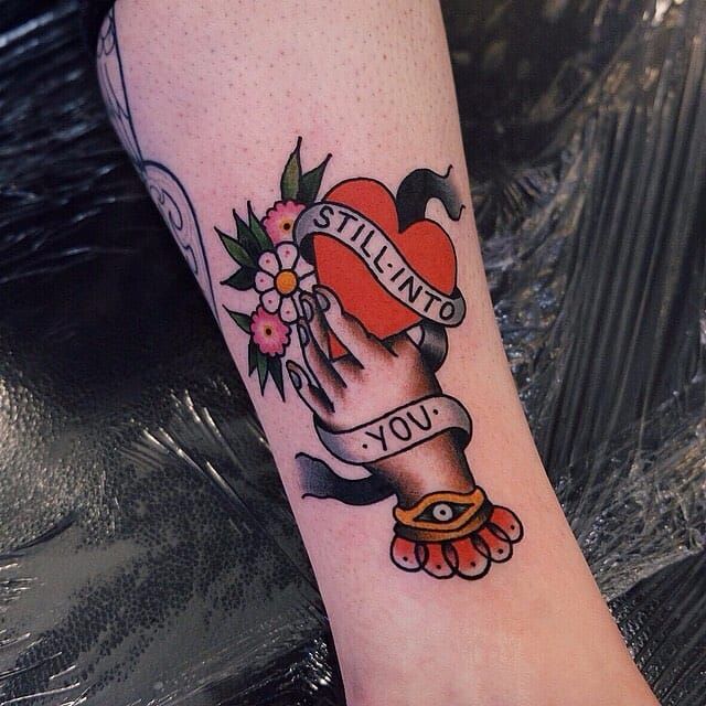 Tattoo uploaded by Xavier • Paramore tattoo of thefaceoferin on