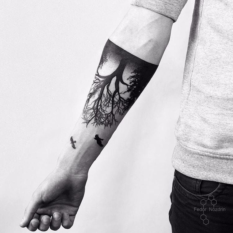 Details more than 72 tree hand tattoo - in.cdgdbentre