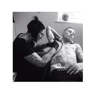 Toni Gwilliam tattooing #ToniGwilliam #tattooartist