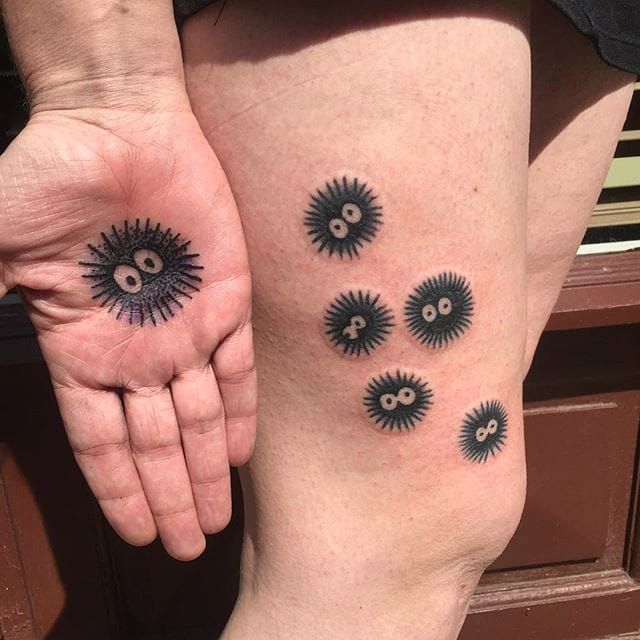 35 Cute Soot Sprite Tattoo Designs with Meanings and Ideas  Body Art Guru