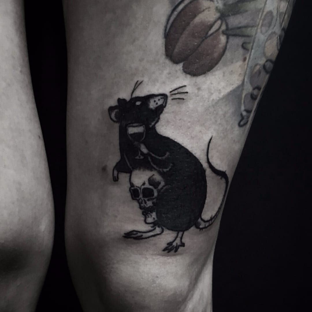 KellyKhamp on X: My #Rat #King Done by #Alex Zampirri - #Heart and Soul # Tattoo in #EastGreenville, Pa #tattoos #ink #pics   / X
