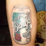 Frosty can of Barqs. # #rootbeer #rootbeertattoo #barqs