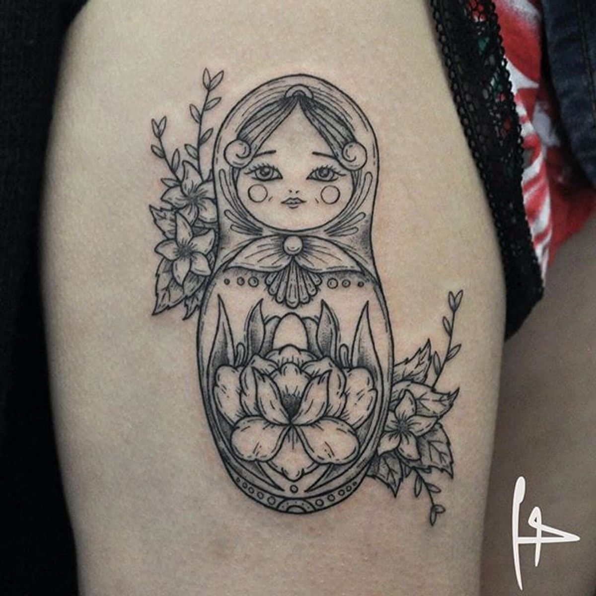 russian doll tattoo