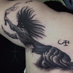Christopher Jade #ChristopherJadeCuevas #bruxa #witch #witchtattoo #witchcraft #bruxaria #magia #magic #ocultismo #occult #woman #mulher #blackwork