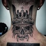 Skull Tattoo by Tim Beijsens #skull #skulltattoo #blackworkskull #blackwork #blackworktattoo #blackworktattoos #dark #darktattoo #darktattoos #blackink #blackinktattoo #blackworkartist #TimBeijsens