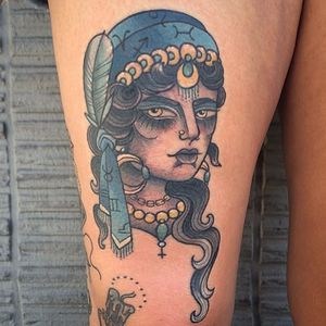 Tattoo by Chelsea Jane #Zodiac #woman