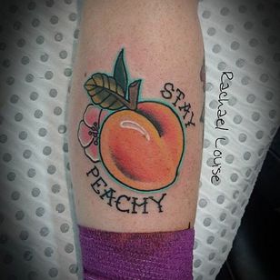 21 Incredibly Juicy Peach Tattoos Tattoodo