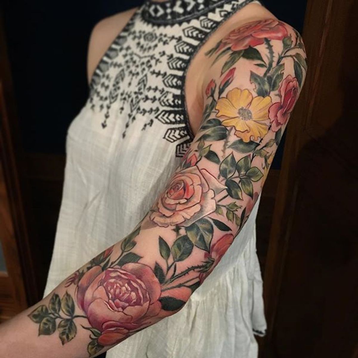 Tattoo uploaded by PK • Beautiful sleeve, by Stephanie Brown # ...