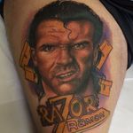 Razor Ramon Tattoo by Alex Vance #WWE #wrestling #RazorRamon #AlexVance