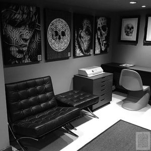 Joz's studio #Joz #MarkJoslin #tattoostudio (Photo: Instagram @joz100)
