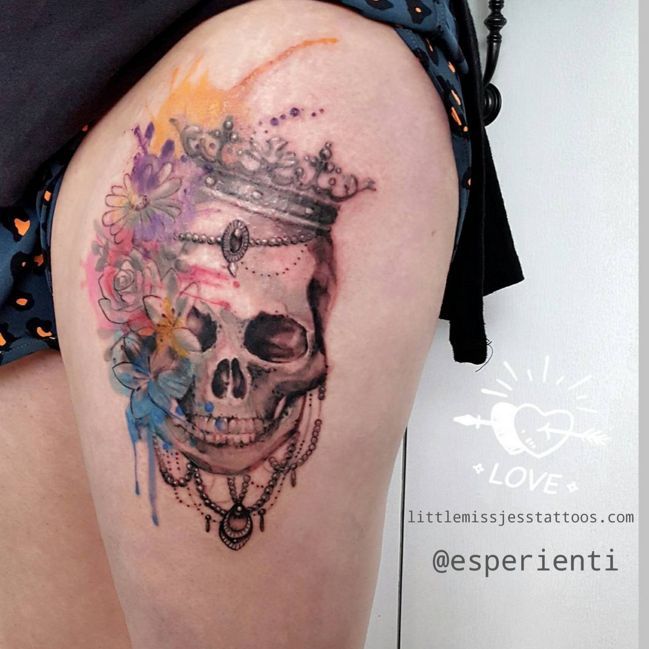 15 Awesome Watercolor Tattoos Designs