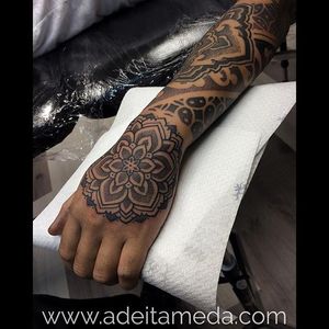 Beautiful mandala tattoo #mandalatattoo #Indonesiantattoo #AdeItameda