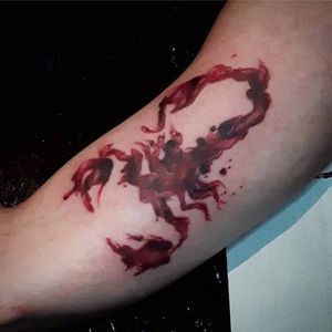 Blood scorpion tattoo by Meela Rainey #pennydreadful #MeelaRainey #blood #scorpion