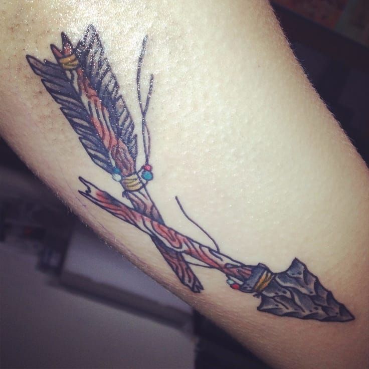 broken arrow tattoo