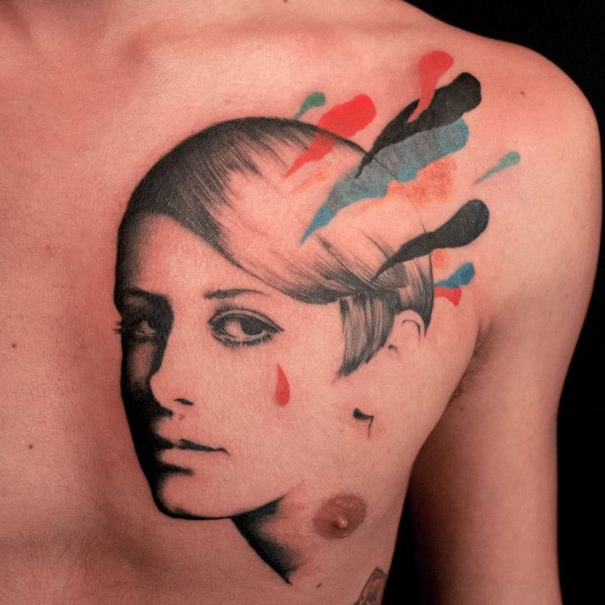 Tattoo uploaded by JenTheRipper • Twiggy tattoo by Loreprod Loreprod 
