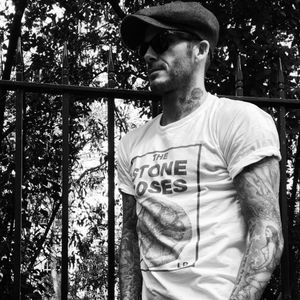 David Beckham. #davidbeckham #tattoos #sports #markmahoney #shamrocksocialclub #popculture #soccer