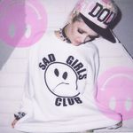 Sad Girls Club by Nikki Lipstick #NikkiLipstick #sad #sadgirl #sadgirlclub #subculture #merch