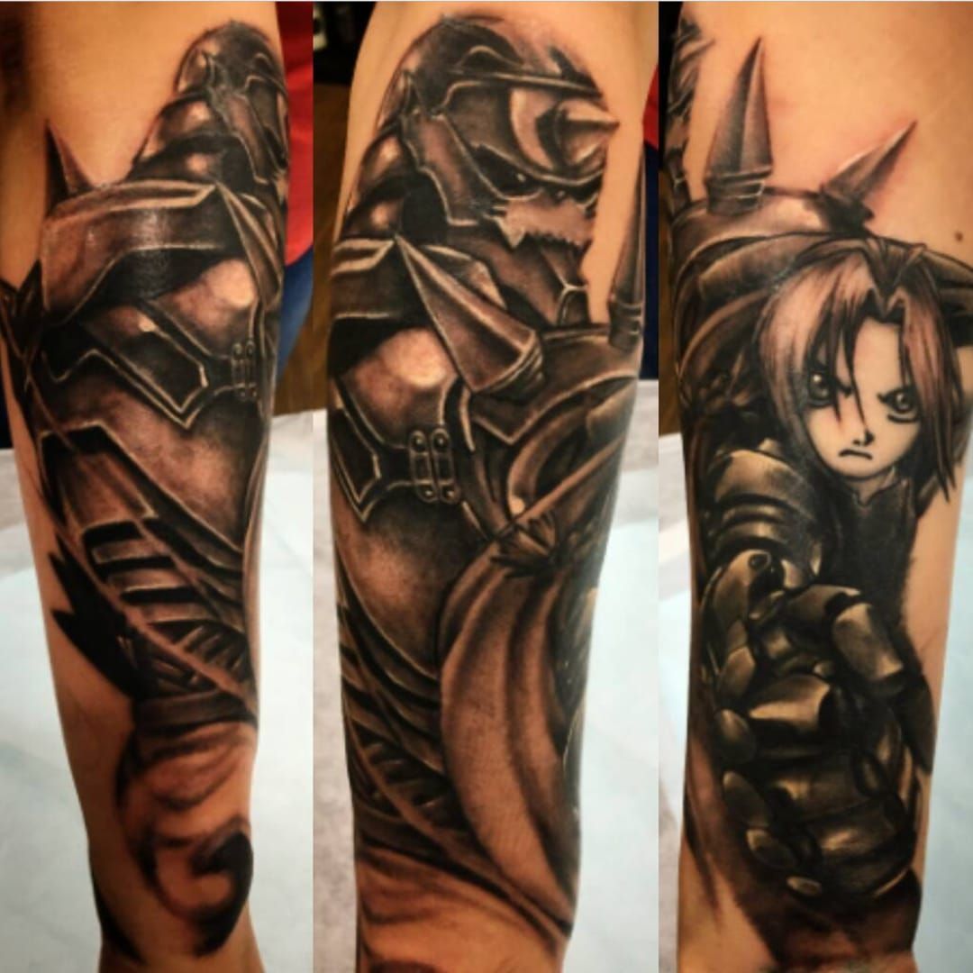 Top 61 edward elric arm tattoo best  thtantai2