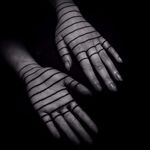 Blackwork hand tattoo by mxw. #lines #line #blackwork #hand #minimalist #mxw