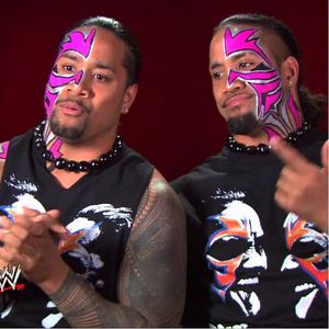 Jimmy and Jey Uso have rocked the face paint in recent years #WWE #wrestling #bodypaint #facepaint #bodyart #makeup #JimmyandJeyUso