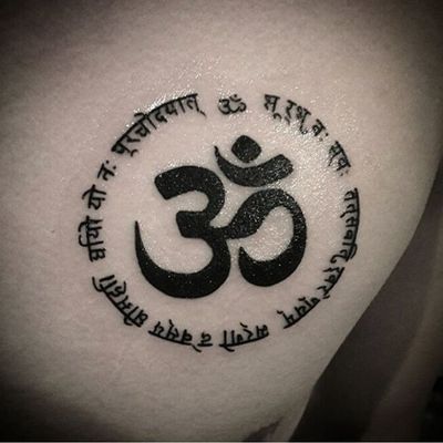 sanskrit om tattoo designs