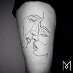 Fine line drawing tattoo by Mo Ganji. #MoGanji. #singleline #drawing #illustration #minimalist